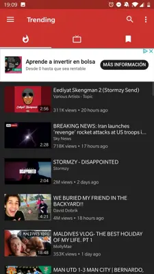 MyTube android App screenshot 0