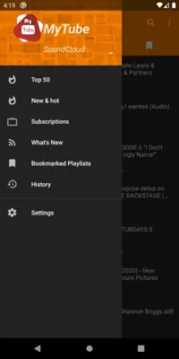 MyTube android App screenshot 10